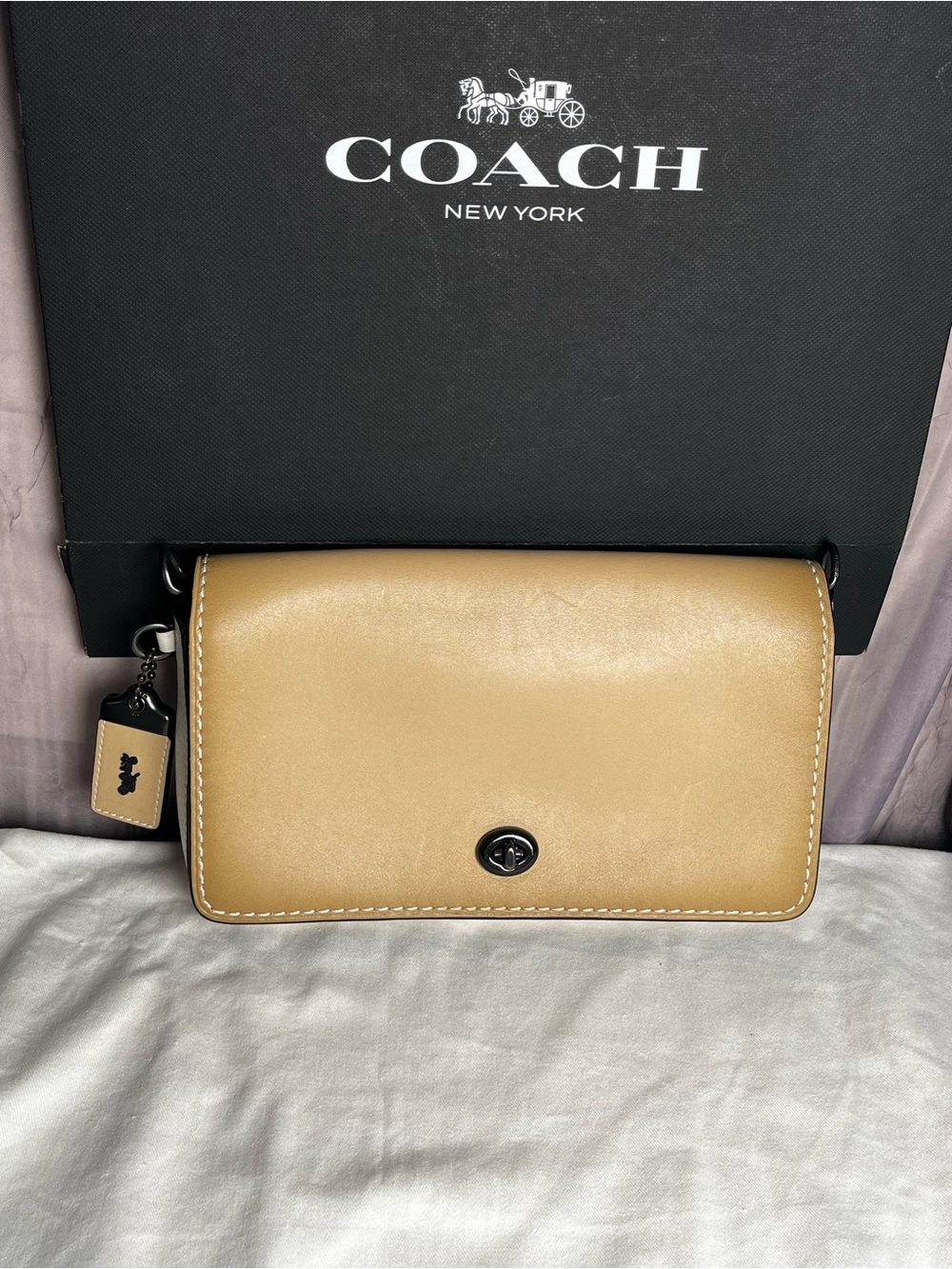 Coach 1941 Dinky Crossbody in Beige